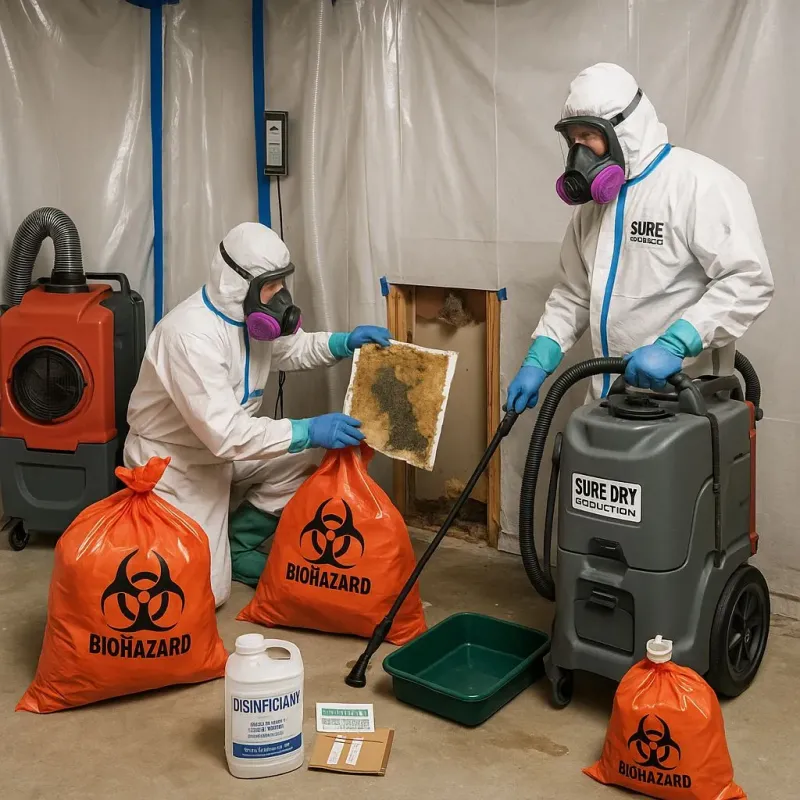Contaminated Water Handling Protocols process in Moonachie, NJ